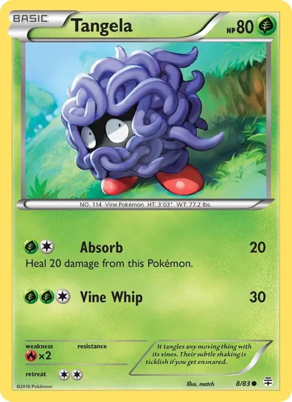 Tangela - 8/117 - Generations