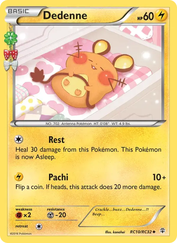 Dedenne - RC10/117 - Generations