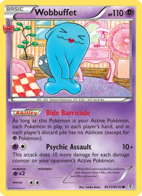 Wobbuffet - RC11/117 - Generations