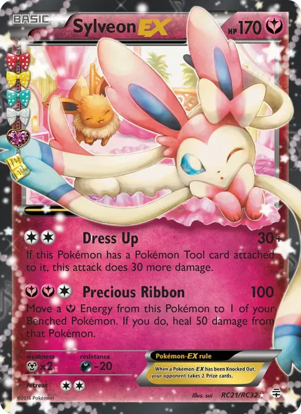 Sylveon EX - RC21/117 - Generations
