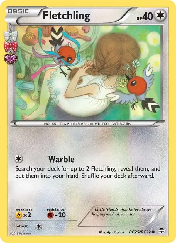 Fletchling - RC25/117 - Generations