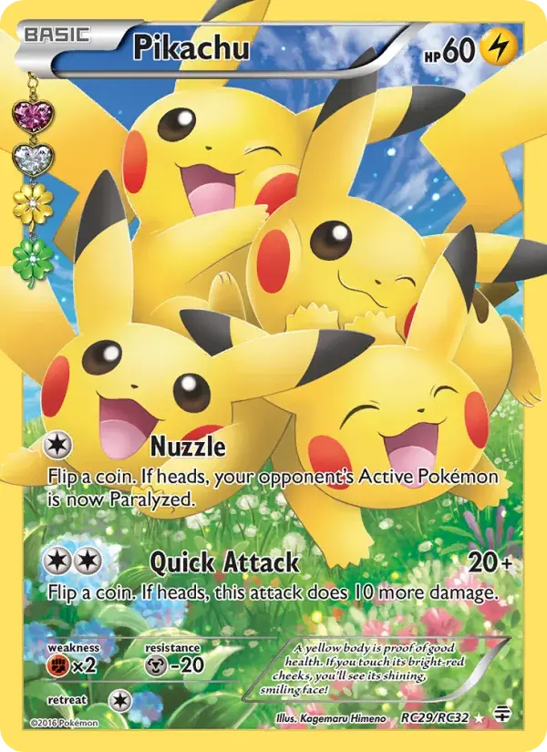 Pikachu - RC29/117 - Generations