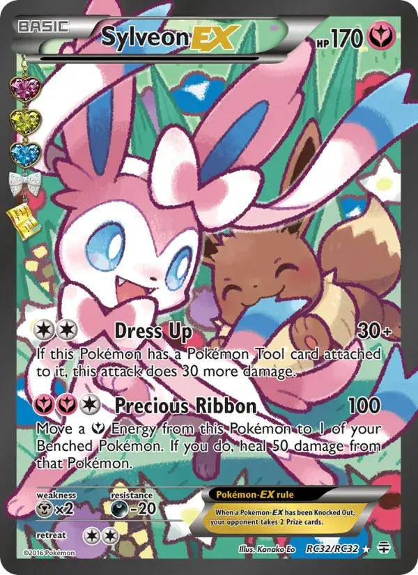 Sylveon EX - RC32/117 - Generations