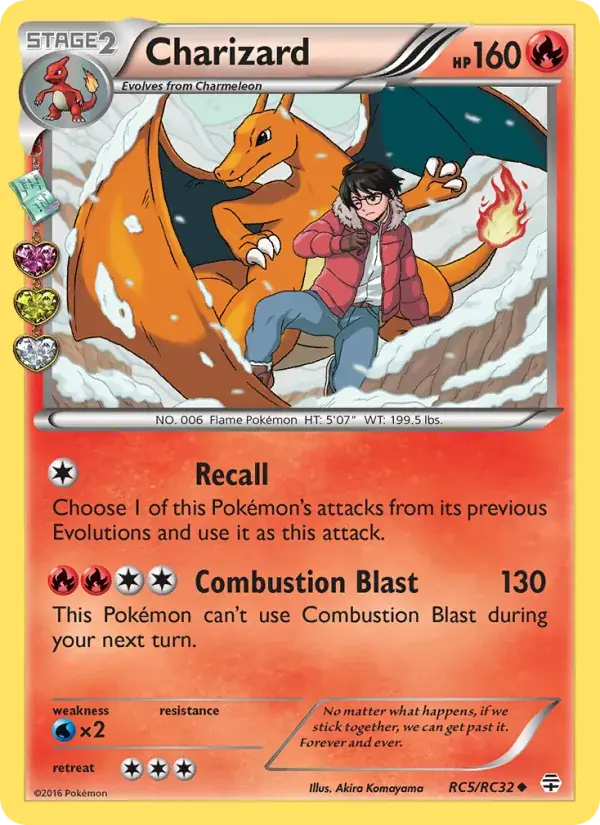 Charizard - RC5/117 - Generations