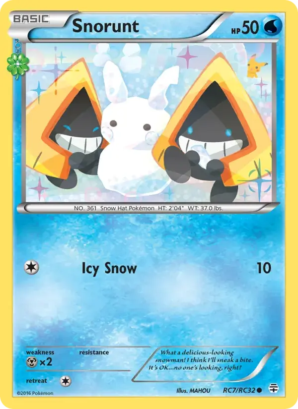 Snorunt - RC7/117 - Generations