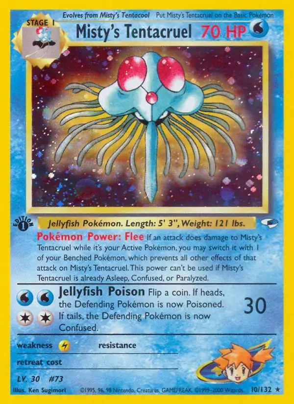 Misty's Tentacruel - 10/132 - Gym Heroes