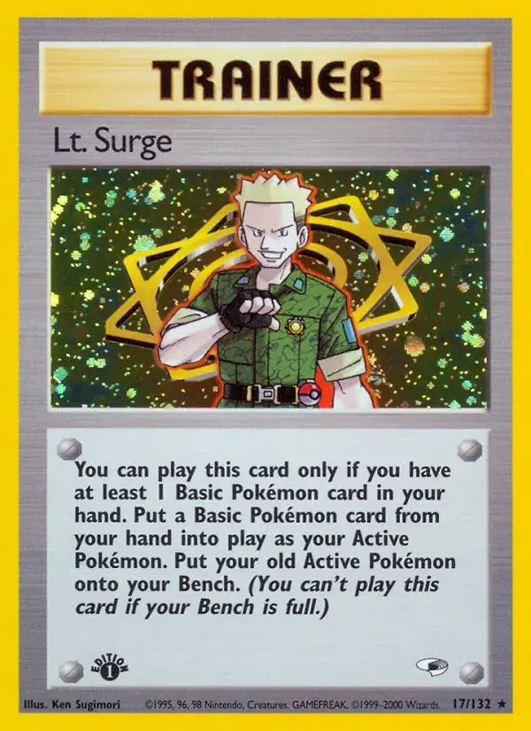 Lt. Surge - 17/132 - Gym Heroes