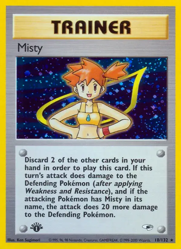 Misty - 18/132 - Gym Heroes