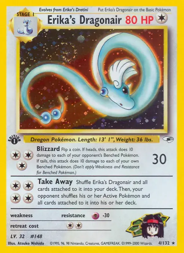 Erika's Dragonair - 4/132 - Gym Heroes