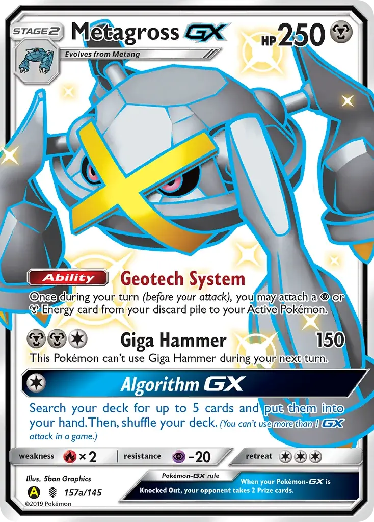 Metagross-GX - GRI-157A/169 - Gardiens Ascendants