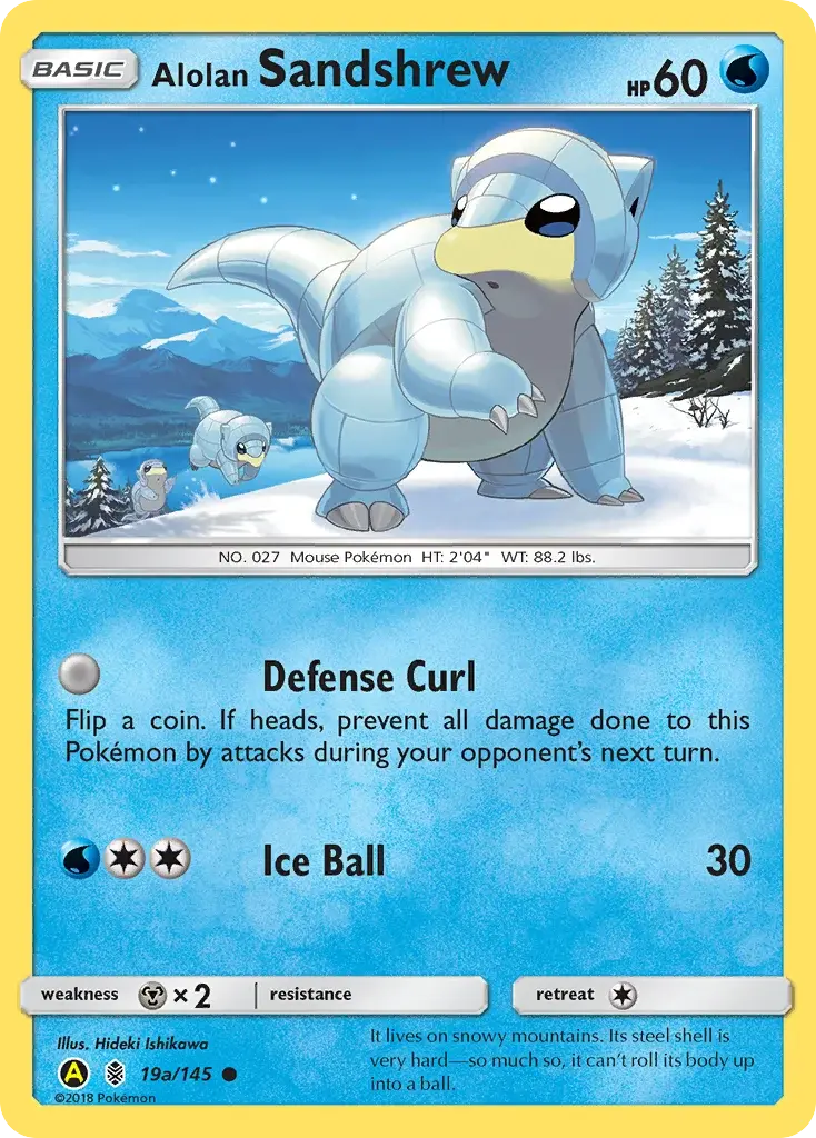 Alolan Sandshrew - GRI-19A/169 - Gardiens Ascendants