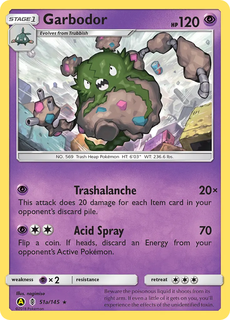 Garbodor - GRI-51A/169 - Gardiens Ascendants