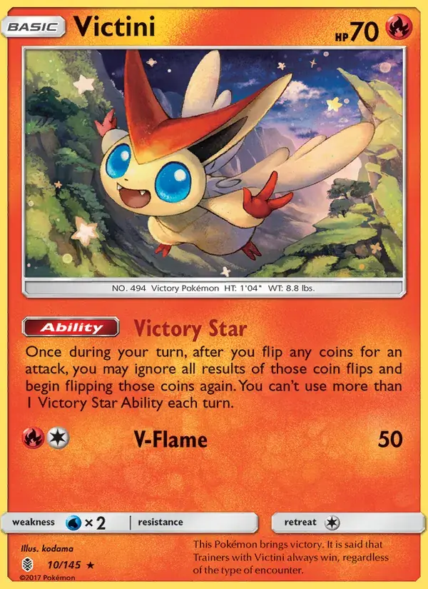 Victini - 10/169 - Guardians Rising