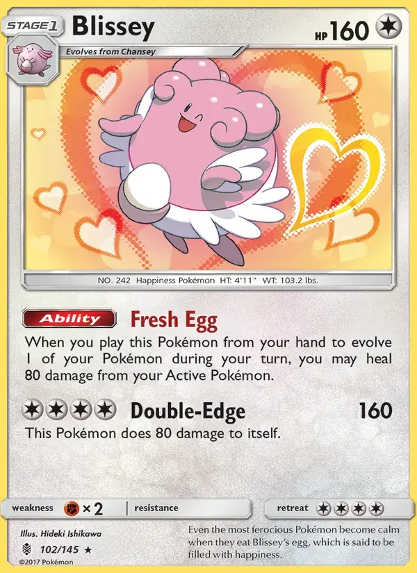 Blissey - 102/169 - Guardians Rising