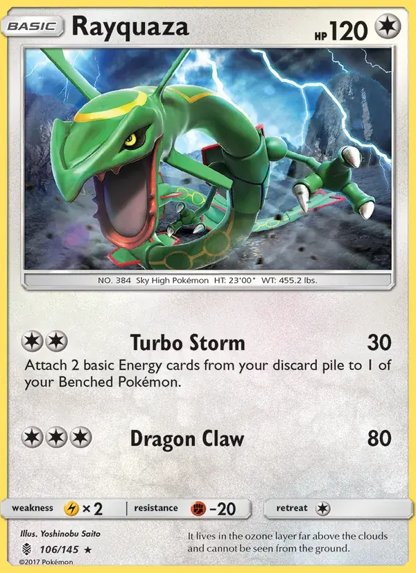 Rayquaza - 106/169 - Guardians Rising