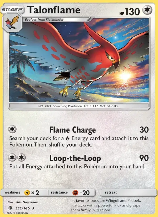 Talonflame - 111/169 - Guardians Rising