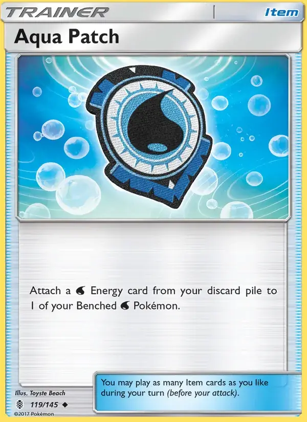 Aqua Patch - 119/169 - Guardians Rising