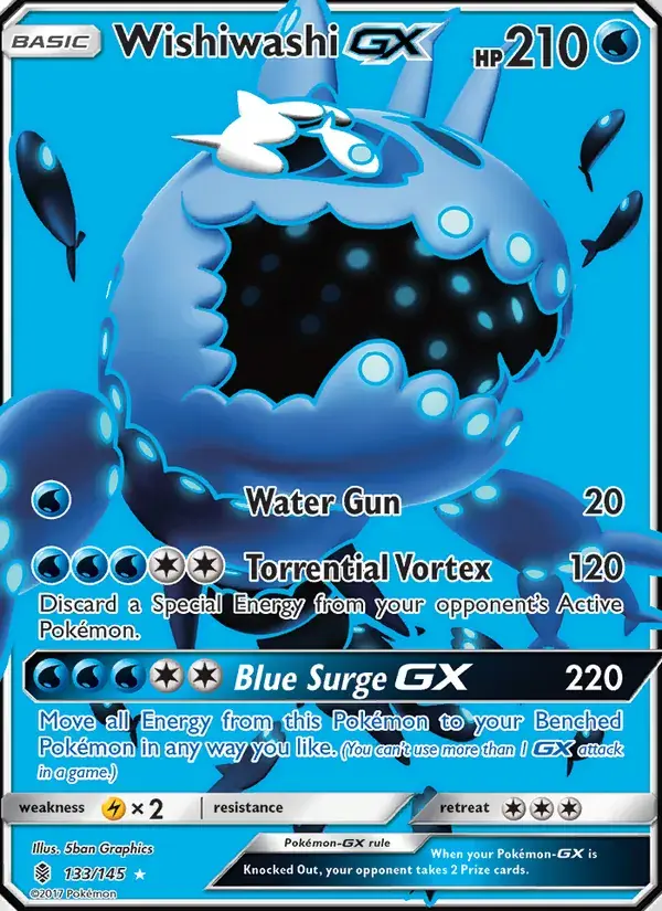 Wishiwashi GX - 133/169 - Guardians Rising