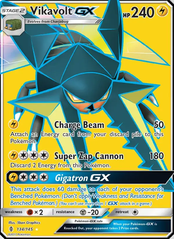 Vikavolt GX - 134/169 - Guardians Rising