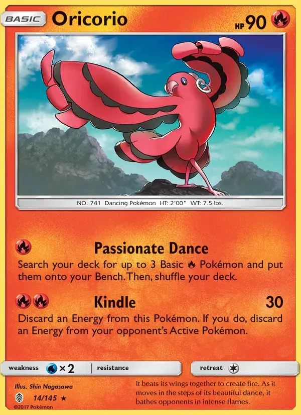 Oricorio - 14/169 - Guardians Rising