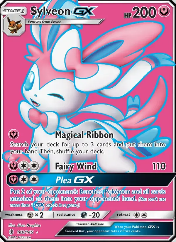 Sylveon GX - 140/169 - Guardians Rising