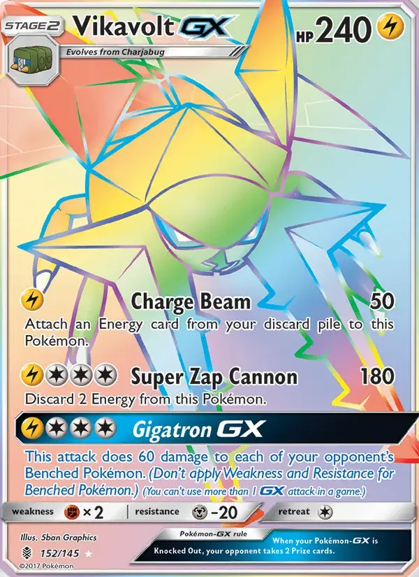 Vikavolt GX - 152/169 - Guardians Rising