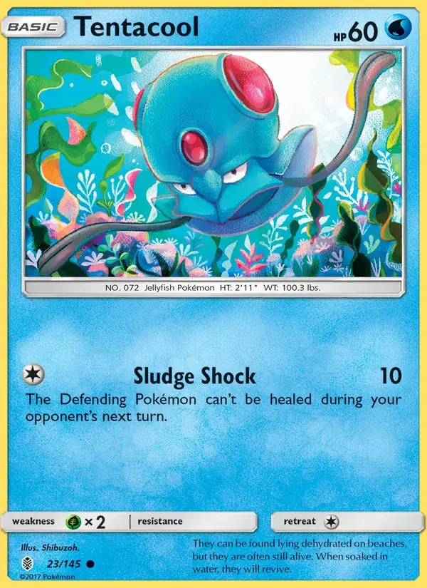 Tentacool - 23/169 - Guardians Rising