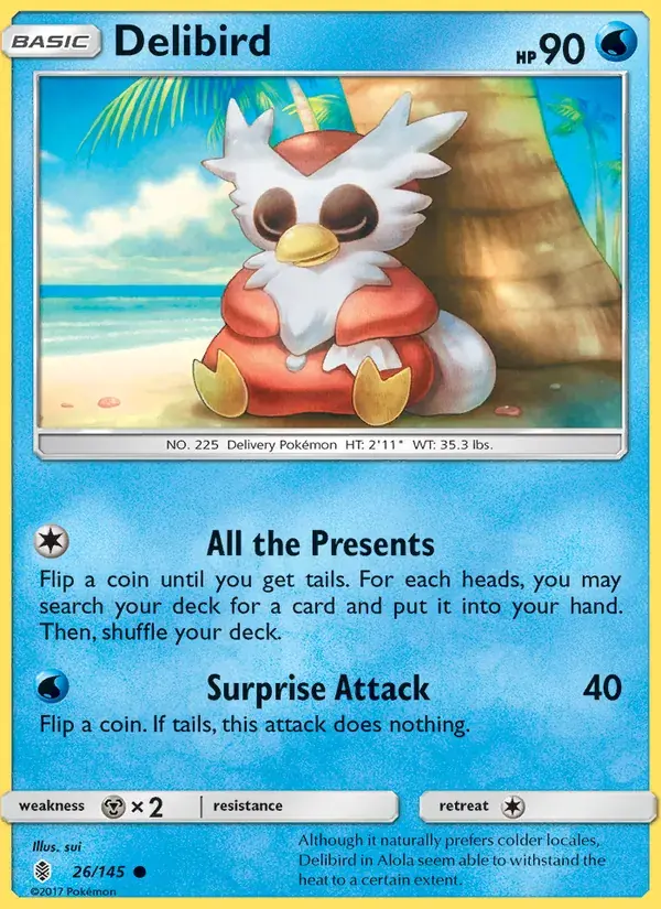 Delibird - 26/169 - Guardians Rising