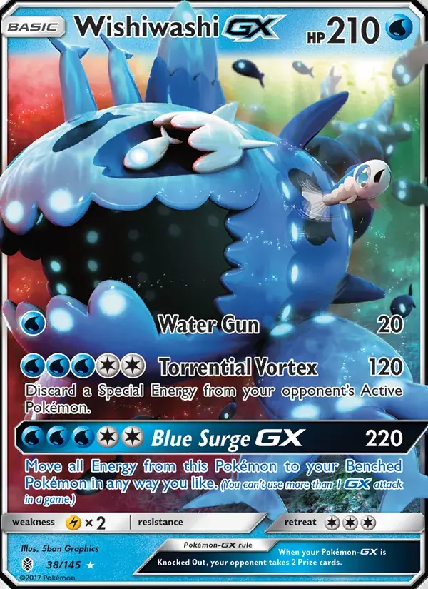 Wishiwashi GX - 38/169 - Guardians Rising