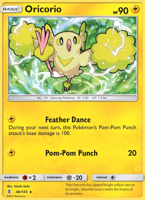 Oricorio - 46/169 - Guardians Rising