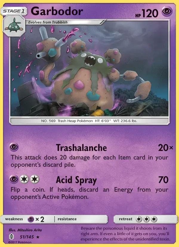Garbodor - 51/169 - Guardians Rising