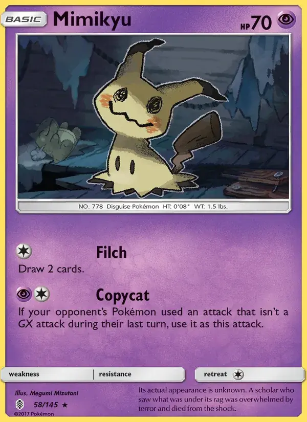 Mimikyu - 58/169 - Guardians Rising