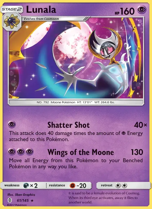 Lunala - 61/169 - Guardians Rising