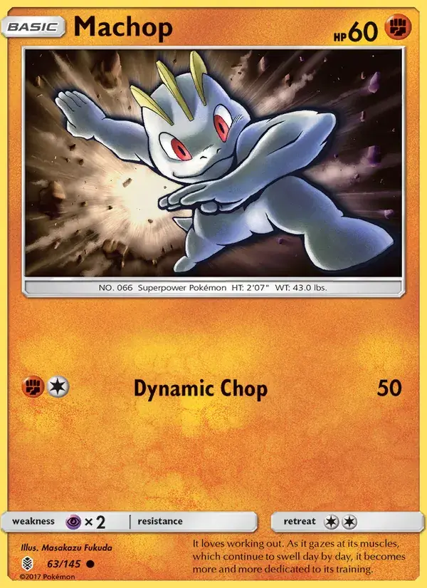 Machop - 63/169 - Guardians Rising