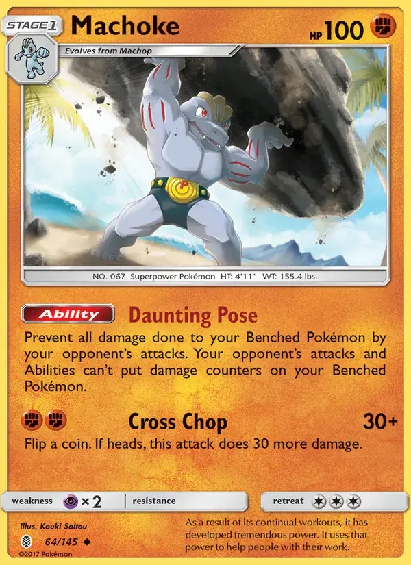 Machoke - 64/169 - Guardians Rising