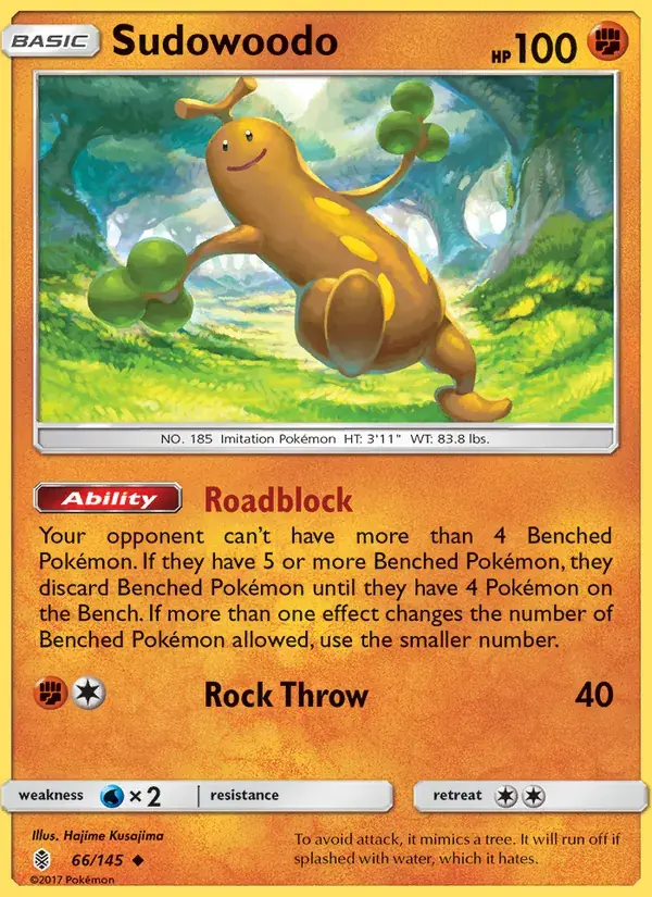 Sudowoodo - 66/169 - Guardians Rising