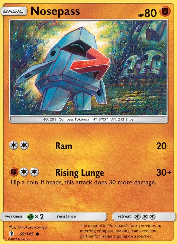 Nosepass - 69/169 - Guardians Rising