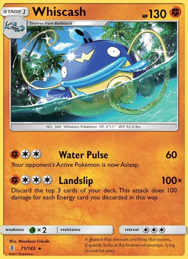 Whiscash - 71/169 - Guardians Rising