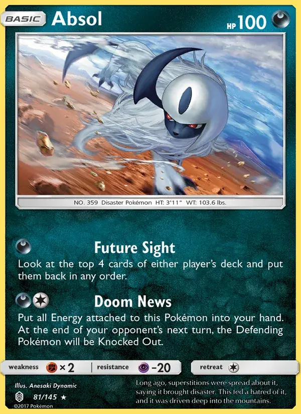 Absol - 81/169 - Guardians Rising