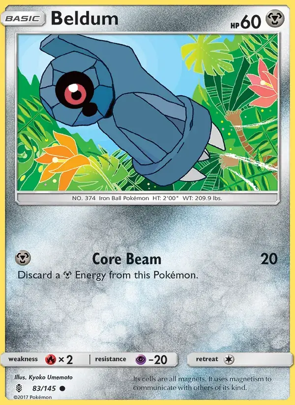 Beldum - 83/169 - Guardians Rising