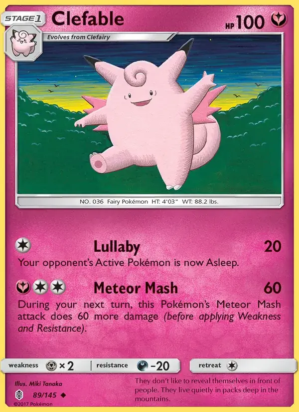 Clefable - 89/169 - Guardians Rising