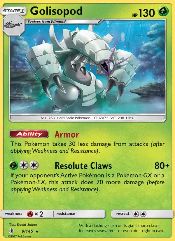 Golisopod - 9/169 - Guardians Rising