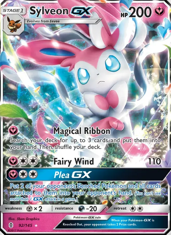 Sylveon GX - 92/169 - Guardians Rising