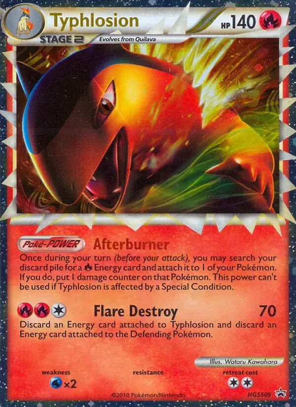 Typhlosion - HGSS09/25 - Promo HGSS