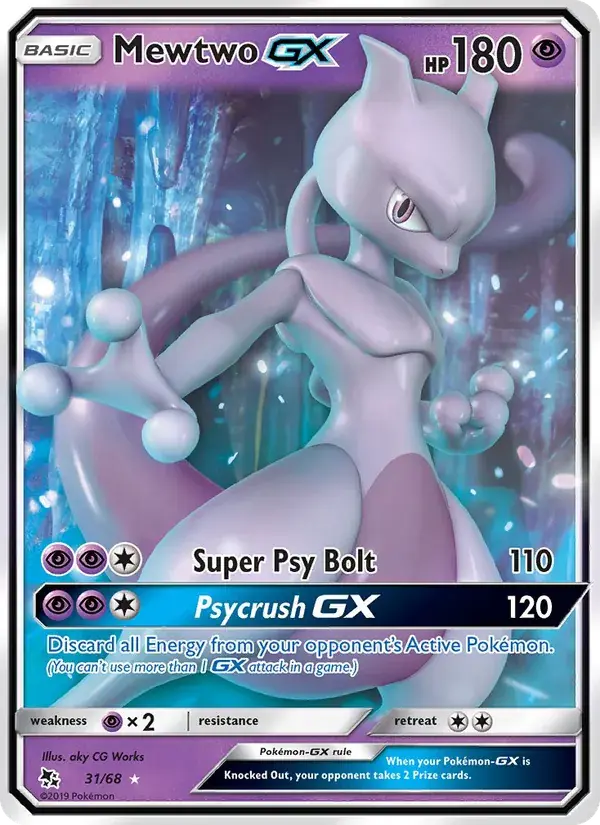 Mewtwo-GX - 31/69 - Destinées Occultes