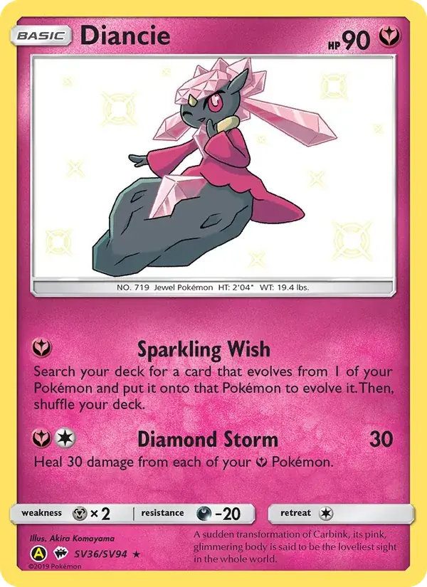 Diancie - SV36/69 - Destinées Occultes