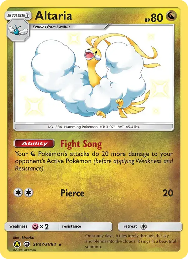 Altaria - SV37/69 - Destinées Occultes