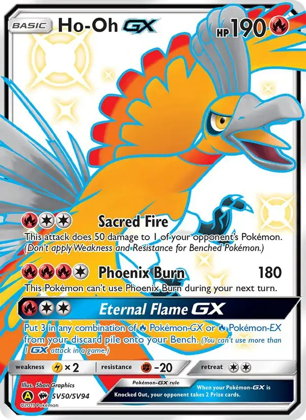 Ho-Oh-GX - SV50/69 - Destinées Occultes