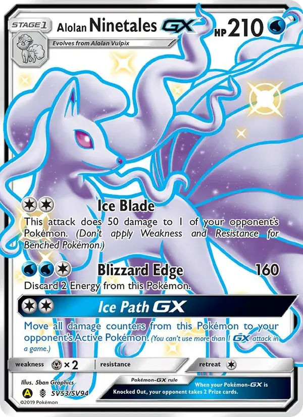 Feunard d’Alola-GX - SV53/69 - Destinées Occultes