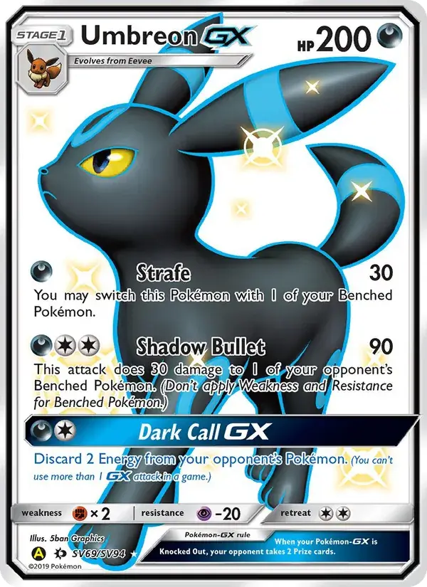 Noctali-GX - SV69/69 - Destinées Occultes